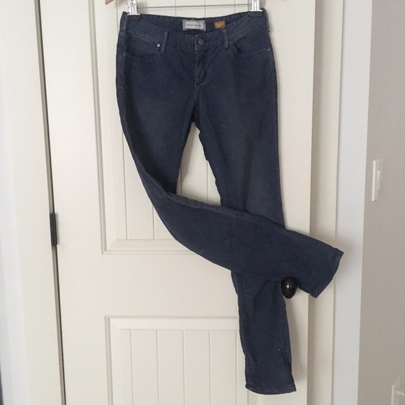 Pilcro Blue Corduroy Jeans Size 26 - Picture 2 of 4